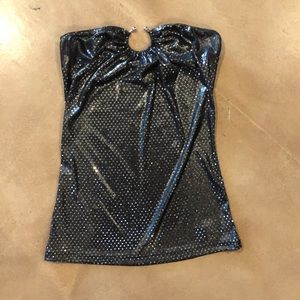 Forever 21 grey sparkle top